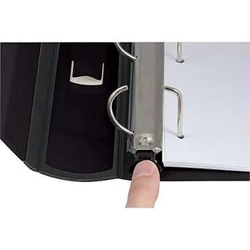 Staples Better Binder 1.5 inch BLACK - Organize with Style