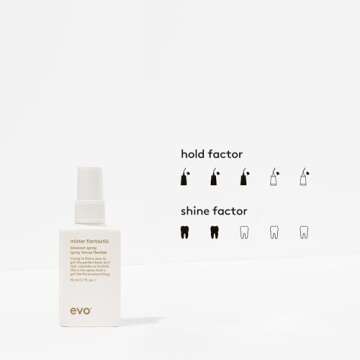 EVO Mister Fantastic Blowout Spray - Improves Style, Builds Body & Reduces Blow-Drying Time - Heat Protection Styling Spray - Travel Size, 50ml / 1.7fl.oz