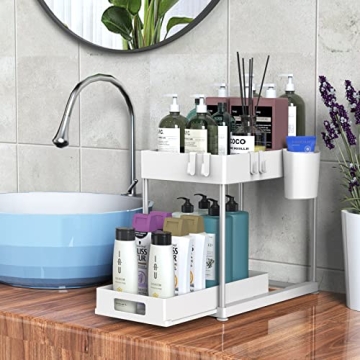 Kjfeoiye Under Sink Organization Solutions for Every Home