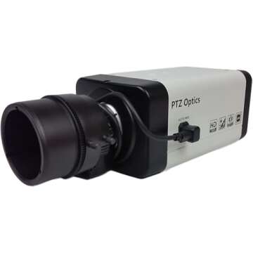 PTZOptics ZCam-4X 1080p Full HD Box Streaming and Security Camera