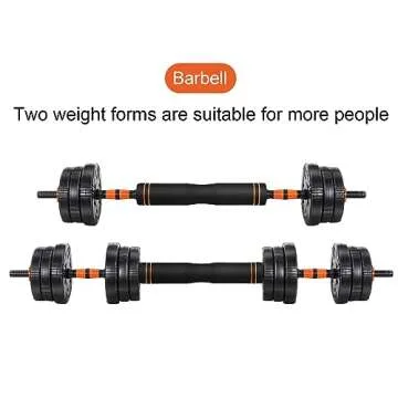 EDOSTORY 44LB Adjustable Dumbbell Set for Home Gym