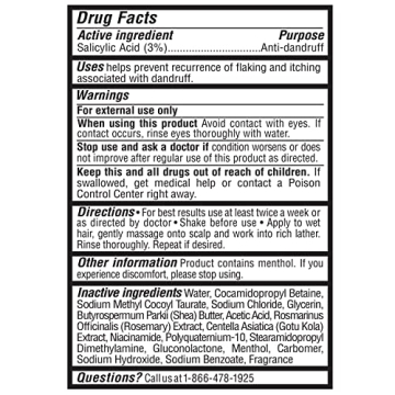 SheaMoisture Anti-Dandruff Shampoo for Stronger Hair