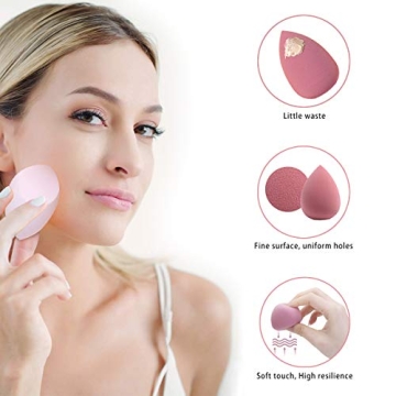 5 Pcs Premium Makeup Sponges Set for Cream and Powder