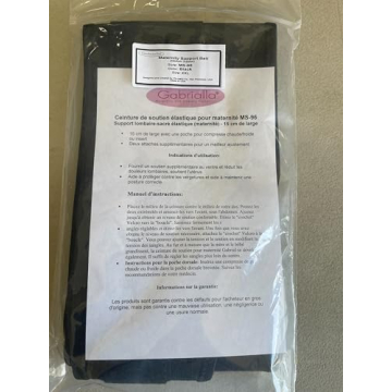 GABRIALLA Elastic Pregnancy Belly Band for Comfort & Support