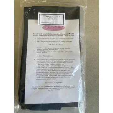 GABRIALLA Elastic Pregnancy Belly Band for Comfort & Support