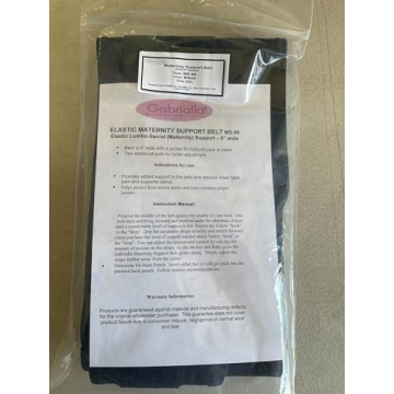 GABRIALLA Elastic Pregnancy Belly Band for Comfort & Support