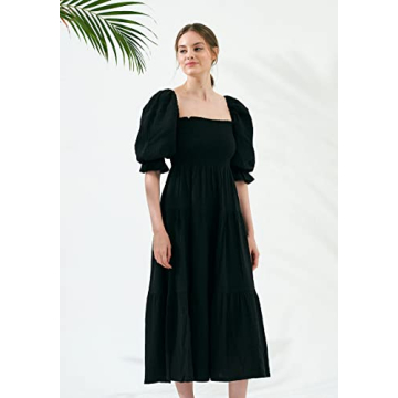 Chic Women’s Classic Cotton Maternity Dress for Stylish Moms