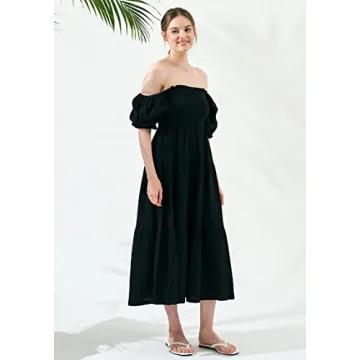 Chic Women’s Classic Cotton Maternity Dress for Stylish Moms