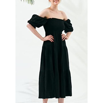 Chic Women’s Classic Cotton Maternity Dress for Stylish Moms