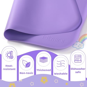 Silicone Art Mats for Kids - Easy Clean Crafting Fun