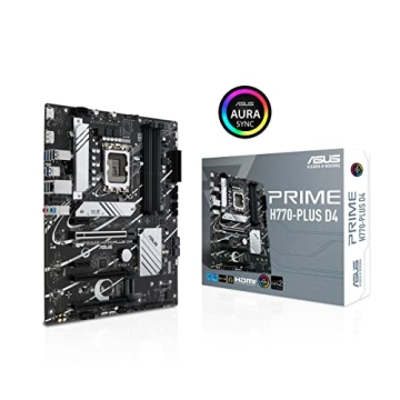ASUS H770 ATX Motherboard with PCIe 5.0 for Gamers
