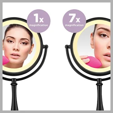 Conair Lighted Double-sided Makeup Mirror with Magnification