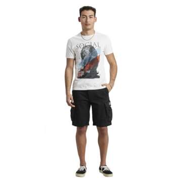 UNIONBAY Men's Survivor Belted Cargo Short-Reg and Big & Tall Sizes