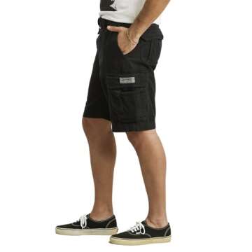 UNIONBAY Men's Survivor Belted Cargo Short-Reg and Big & Tall Sizes