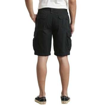UNIONBAY Men's Survivor Belted Cargo Short-Reg and Big & Tall Sizes