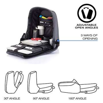 XDDesign Bobby Compact Anti-Theft Laptop USB Backpack Mint Green (Unisex Bag)