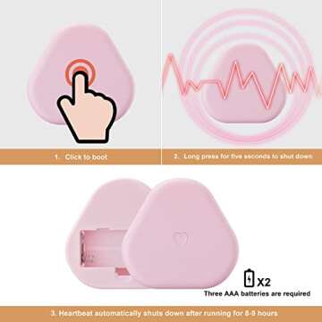 Moropaky Heartbeat Dog Toy for Puppy Anxiety Relief