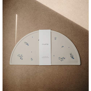 Stylish Mushie Kids Silicone Placemat | Easy to Clean