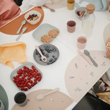 Stylish Mushie Kids Silicone Placemat | Easy to Clean