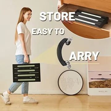 Adjustable 1000Lbs RV Step - Safe, Sturdy, Portable Solution