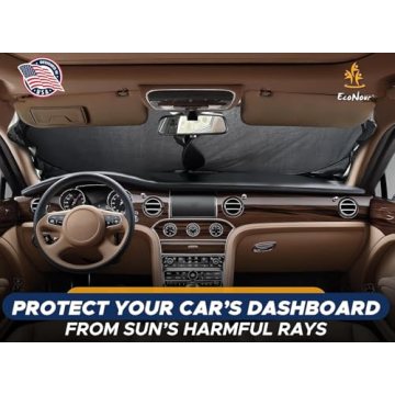 EcoNour Car Windshield Sun Shade Reflective and Durable