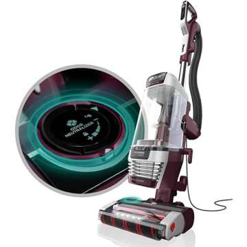 Shark AZ3000 Stratos Powered Lift-Away Upright Vacuum with DuoClean PowerFins HairPro, Self-Cleaning...