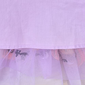 Girls Halloween Bat Mesh Skirt - Cute Purple Tutu