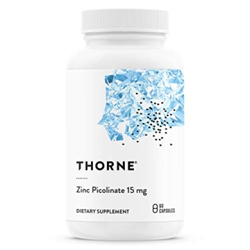 Thorne Zinc Picolinate 15mg - Supports Immunity & Skin