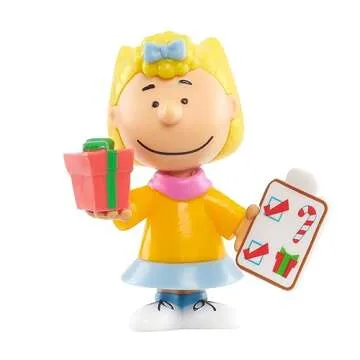 Peanuts 3-Piece Figure Set for Christmas Fun and Imaginative Play