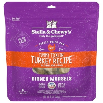 Stella & Chewy's Freeze-Dried Raw Cat Dinner Morsels – Grain Free, Protein Rich Cat & Kitten Food ...