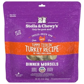 Stella & Chewy's Freeze-Dried Raw Cat Dinner Morsels – Grain Free, Protein Rich Cat & Kitten Food ...