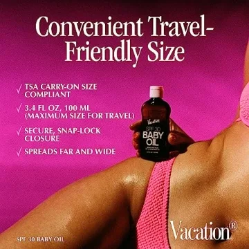 Vacation Baby Oil SPF 30 - Nourishing Sunscreen Oil