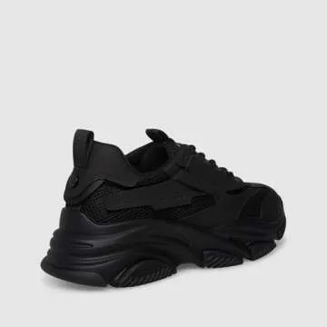 Steve Madden Men's Possess Sneaker, Black, 11.5
