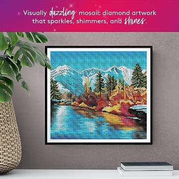 DIAMOND ART CLUB DIY Diamond Painting Kit Landscape & Foral Parent