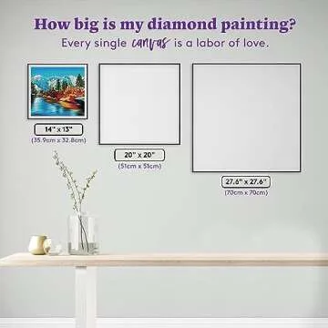 DIAMOND ART CLUB DIY Diamond Painting Kit Landscape & Foral Parent