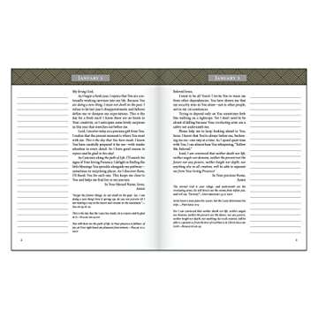 Jesus Listens Note-Taking Edition, Leathersoft, Gray, with Full Scriptures: Daily Devotional Prayers...