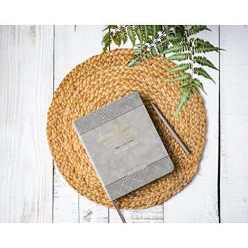 Jesus Listens Note-Taking Edition, Leathersoft, Gray, with Full Scriptures: Daily Devotional Prayers of Peace, Joy, and Hope (A 365-Day Prayer Book)