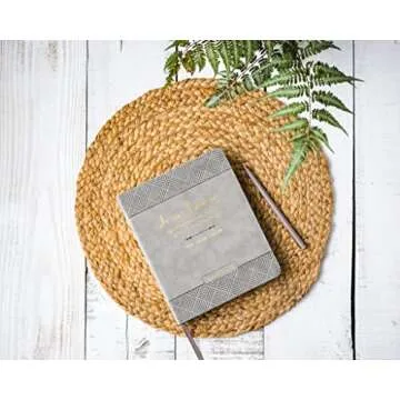 Jesus Listens Note-Taking Edition, Leathersoft, Gray, with Full Scriptures: Daily Devotional Prayers of Peace, Joy, and Hope (A 365-Day Prayer Book)