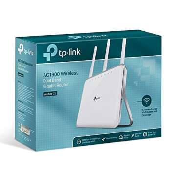 TP-Link AC1900 Smart Router - High Speed & Long Range