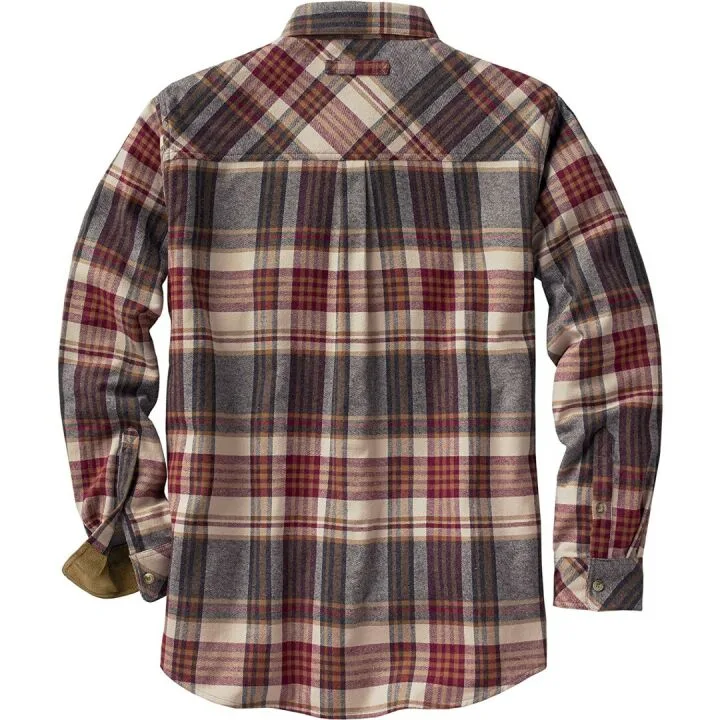 Men's Buck Camp Flannel Shirt - Legendary Whitetails
