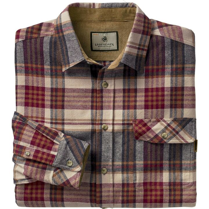 Men's Buck Camp Flannel Shirt - Legendary Whitetails