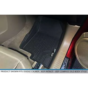 SMARTLINER Custom Fit All-Weather Floor Mats for Jeep