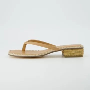 CUSHIONAIRE Breezy Block Heel Sandals for Women