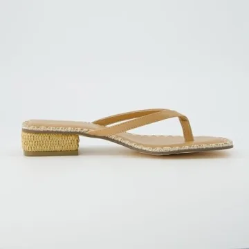 CUSHIONAIRE Breezy Block Heel Sandals for Women