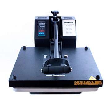 Bettersub Print T-Shirt Machine Digital Heat Press 15x15 Gray