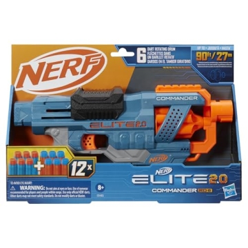 NERF Elite 2.0 Commander RD-6 - Ultimate Dart Blaster Fun