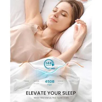 Frstem Boho Ceiling Fan with Light & Remote Control