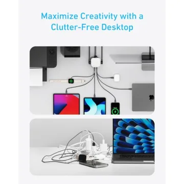 Anker USB C Charging Station with Surge Protection