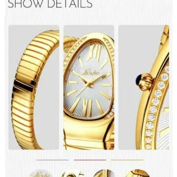Stylish KLSKLYL Gold Watch for Women - Affordable Luxury