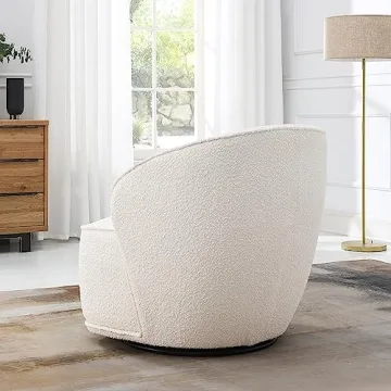 KINWELL Swivel Barrel Chair - Comfort Meets Style